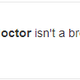 Illustration for article titled Why Cant the Doctor Be a Woman?